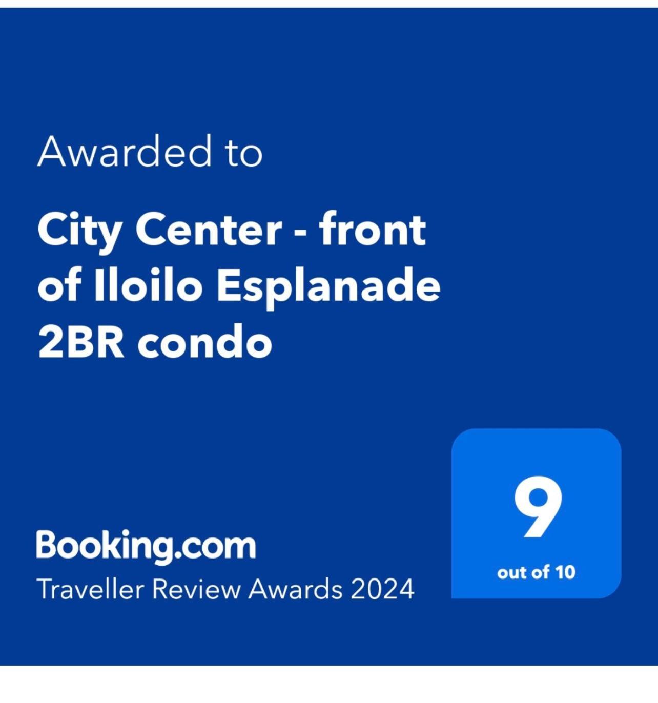 City Center - Front Of Iloilo Esplanade 2Br Condo Eksteriør billede